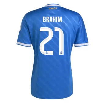 Real Madrid Brahim Diaz #21 Maglia Gara Terza Repliche 2025-26 Maniche Corte